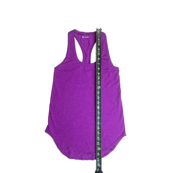 Lululemon Tank Top Racerback Purple 6 - Picture 7 of 9